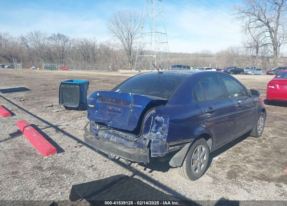 2010 HYUNDAI ACCENT GLS VIN: KMHCN4ACXAU416870