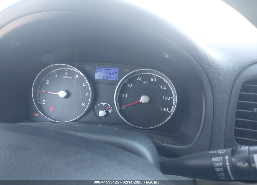 2010 HYUNDAI ACCENT GLS VIN: KMHCN4ACXAU416870