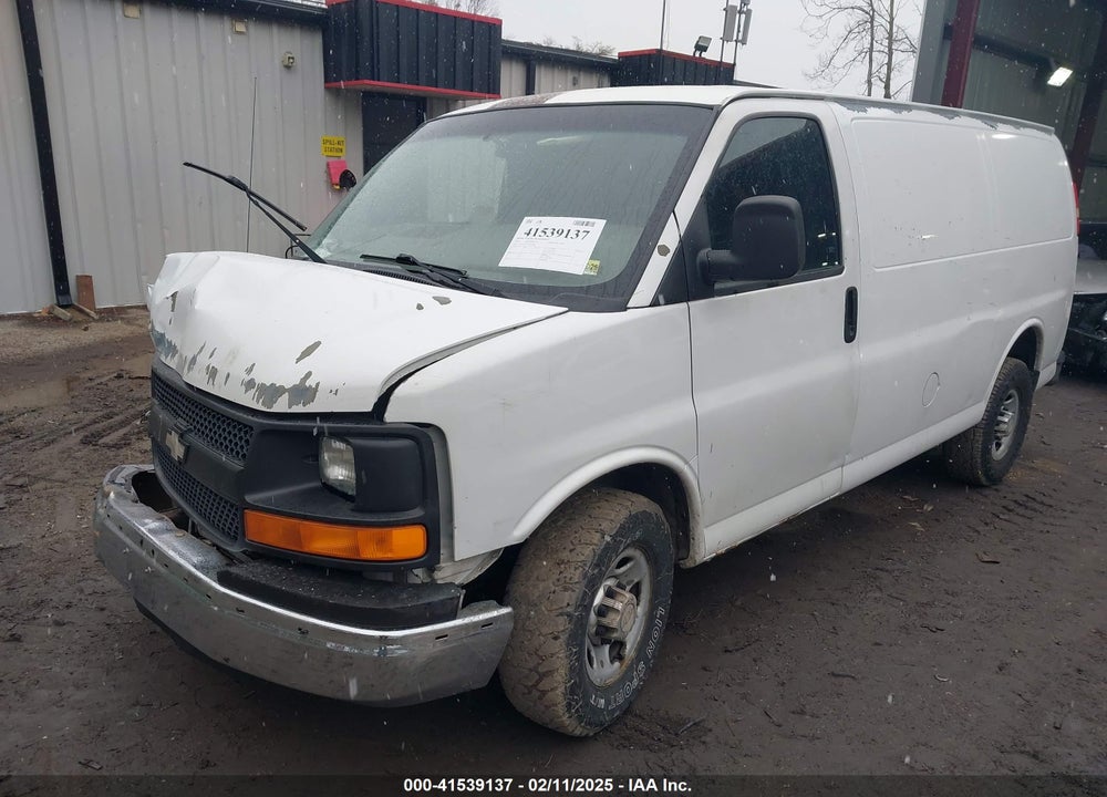 2010 CHEVROLET EXPRESS 2500 WORK VAN VIN: 1GCZGFDA1A1145956