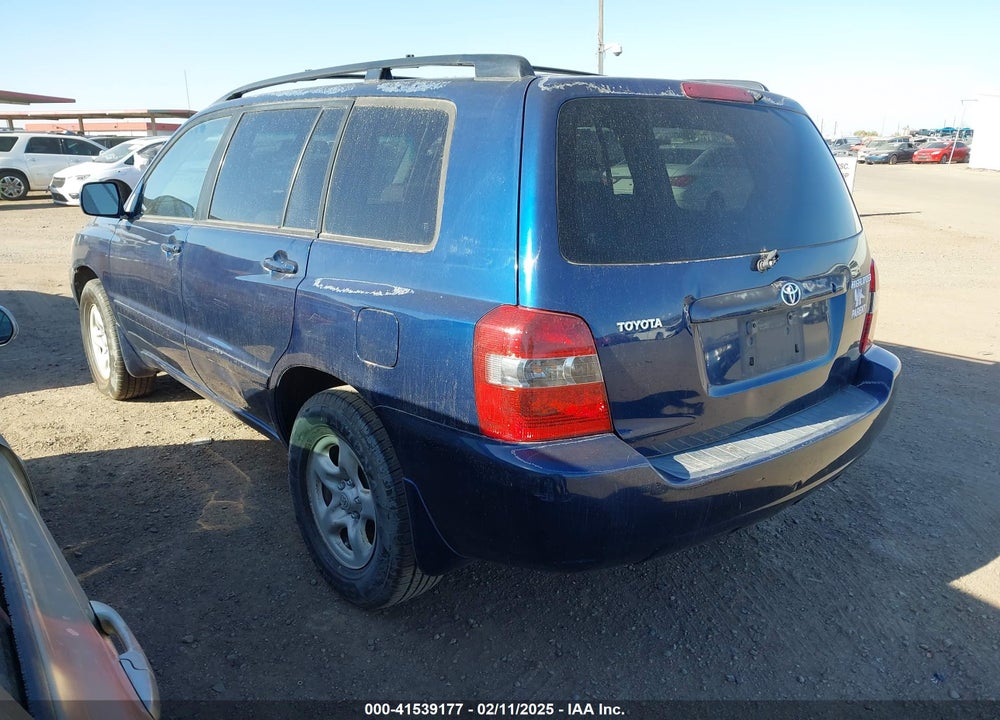 2006 TOYOTA HIGHLANDER VIN: JTEDD21A360141142