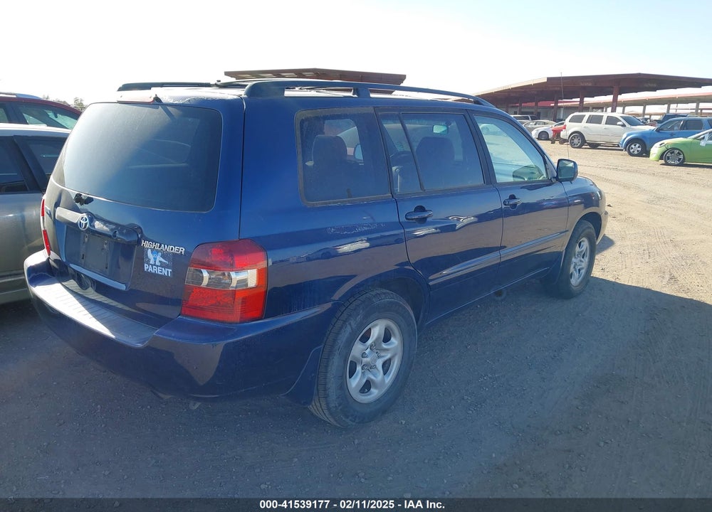 2006 TOYOTA HIGHLANDER VIN: JTEDD21A360141142