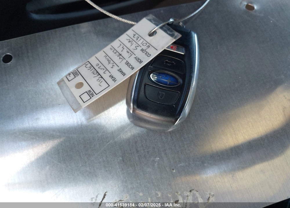 2020 SUBARU IMPREZA LIMITED VIN: 4S3GKAT68L3601187