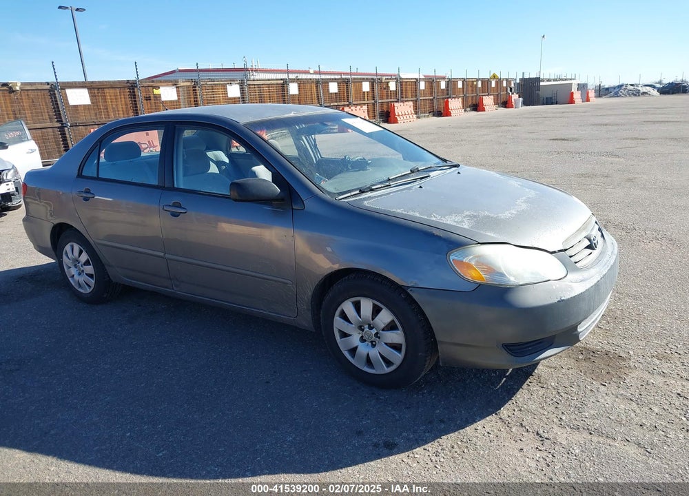 2004 TOYOTA COROLLA LE VIN: 2T1BR38E34C175824