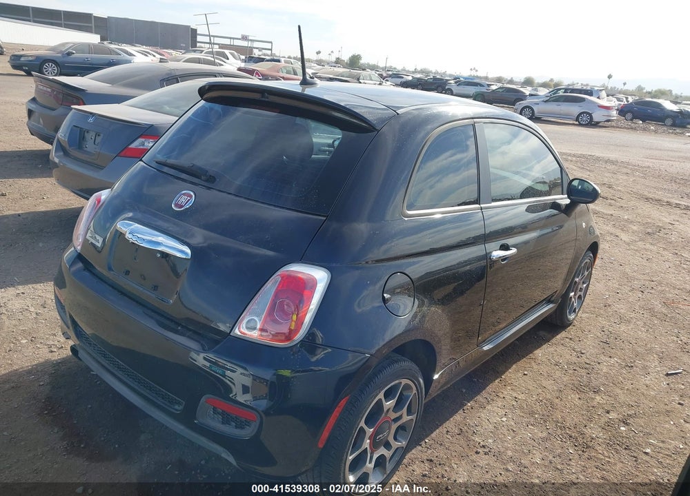 2013 FIAT 500 VIN: 3C3CFFBR2DT615544