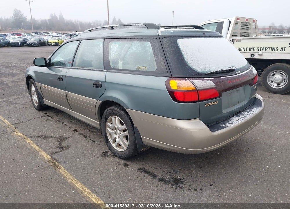 2001 SUBARU OUTBACK VIN: 4S3BH665117657714