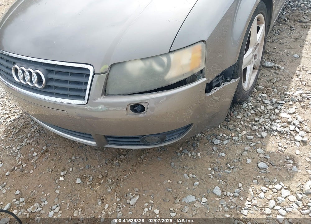 2003 AUDI A4 1.8T VIN: WAUAC48H13K028750