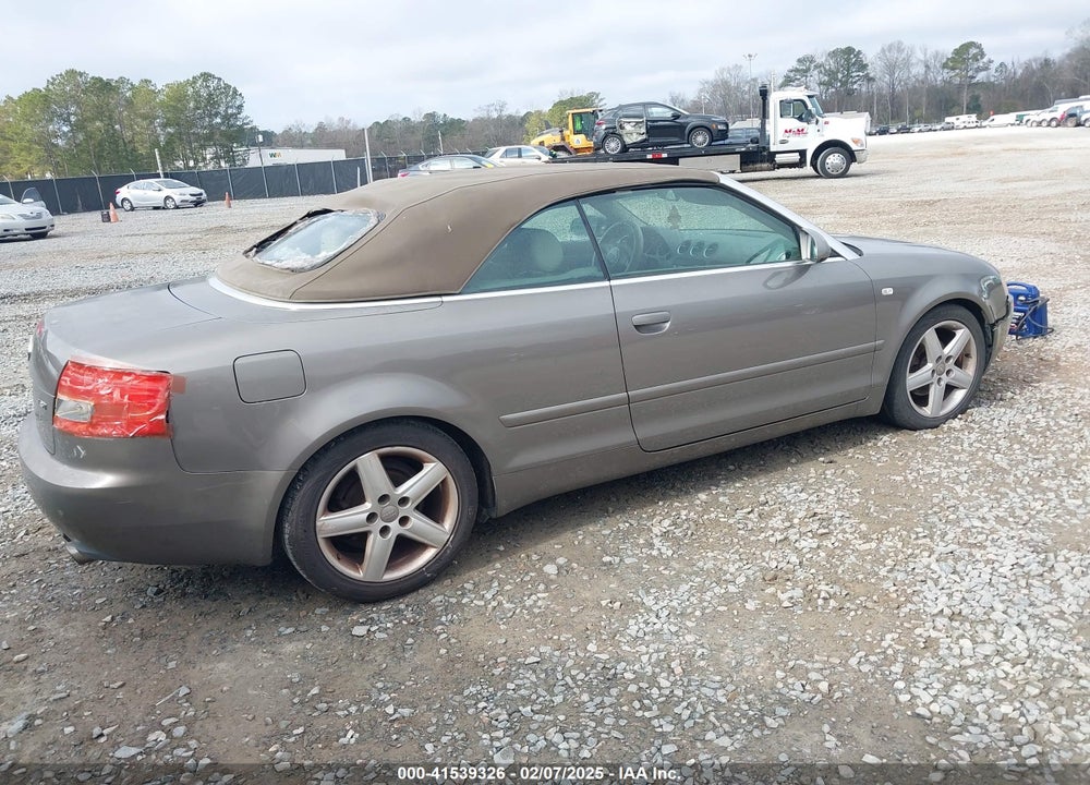 2003 AUDI A4 1.8T VIN: WAUAC48H13K028750