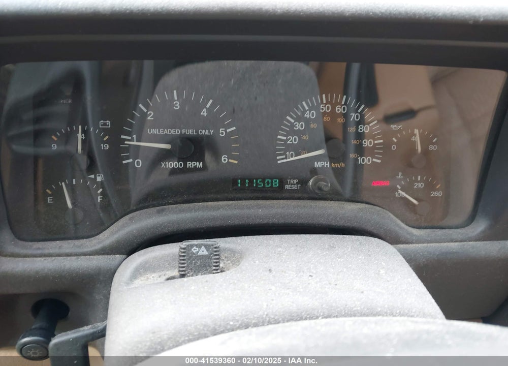 1998 JEEP CHEROKEE CLASSIC/LIMITED/SPORT VIN: 1J4FT68S8WL131348
