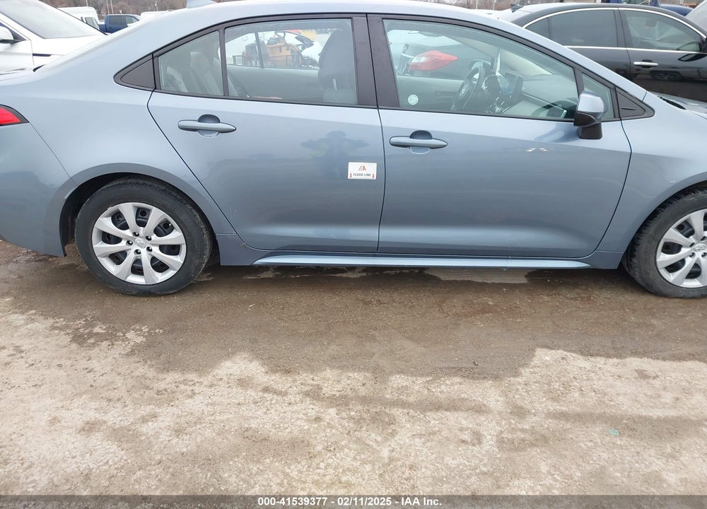 2022 TOYOTA COROLLA VIN: 5YFEPMAE5NP329583
