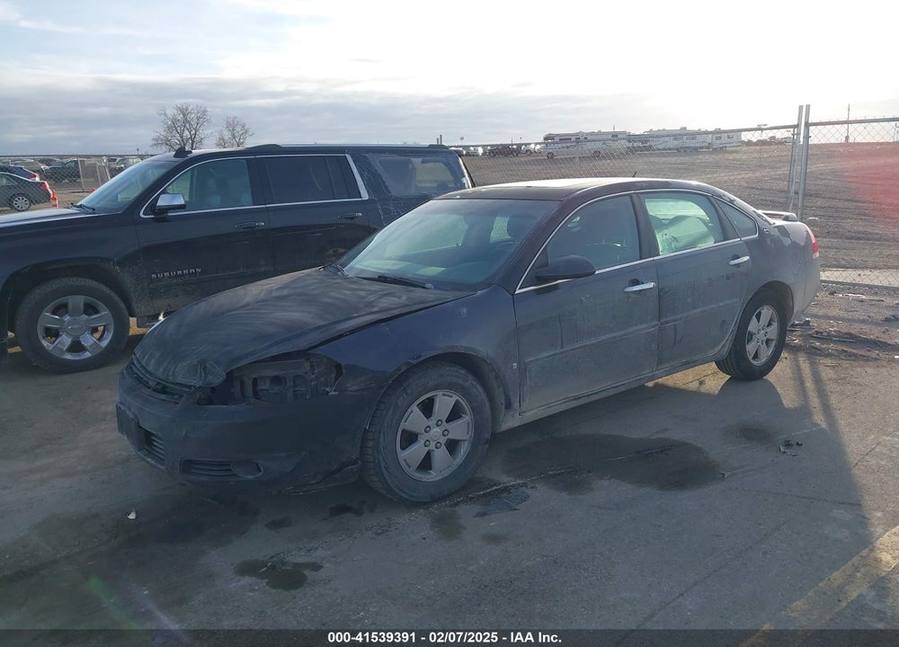 2008 CHEVROLET IMPALA LTZ VIN: 2G1WU583689275215