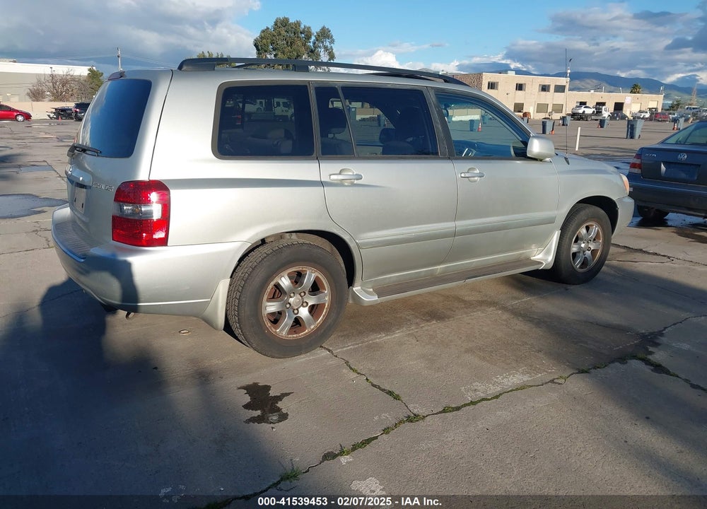 2004 TOYOTA HIGHLANDER V6 VIN: JTEDP21A640004670