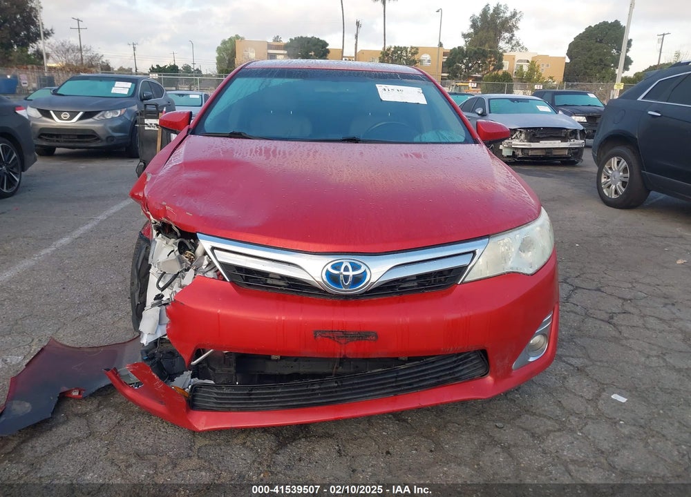 2012 TOYOTA CAMRY HYBRID XLE VIN: 4T1BD1FK8CU010389