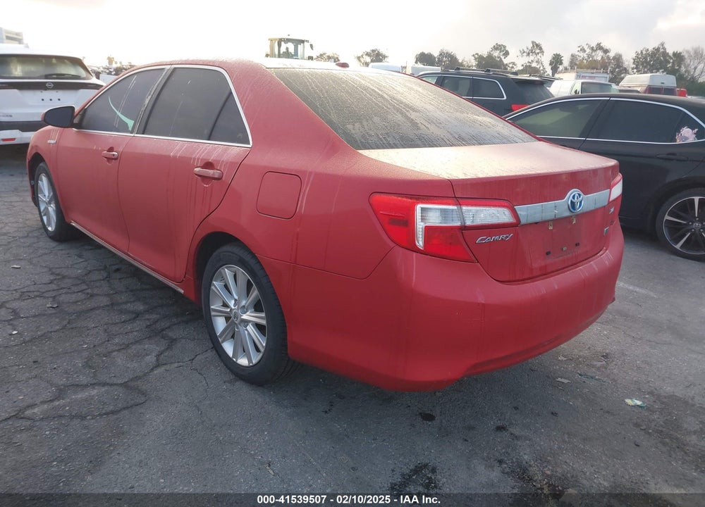 2012 TOYOTA CAMRY HYBRID XLE VIN: 4T1BD1FK8CU010389