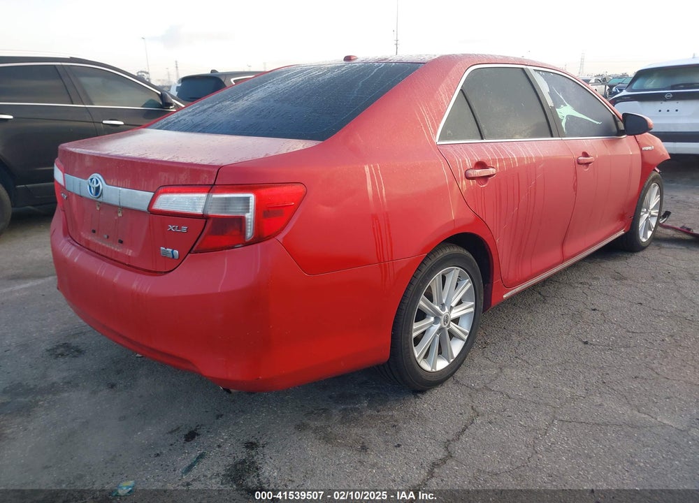 2012 TOYOTA CAMRY HYBRID XLE VIN: 4T1BD1FK8CU010389