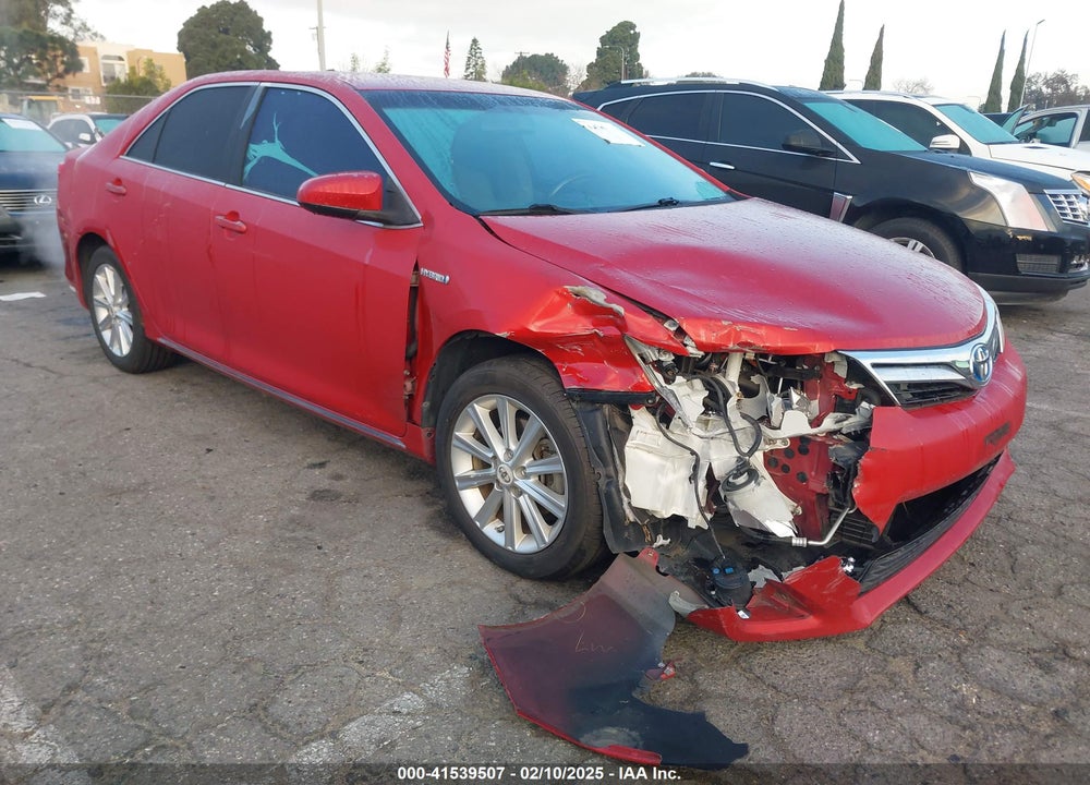2012 TOYOTA CAMRY HYBRID XLE VIN: 4T1BD1FK8CU010389