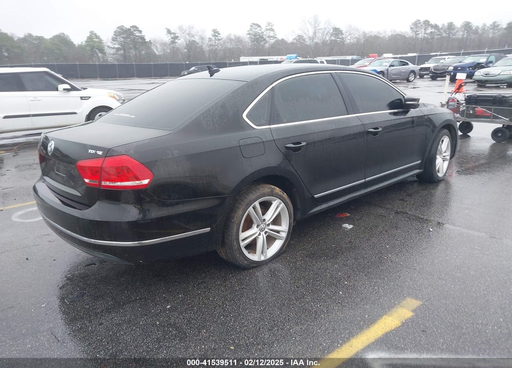 2013 VOLKSWAGEN PASSAT VIN: 1VWBN7A3XDC136844