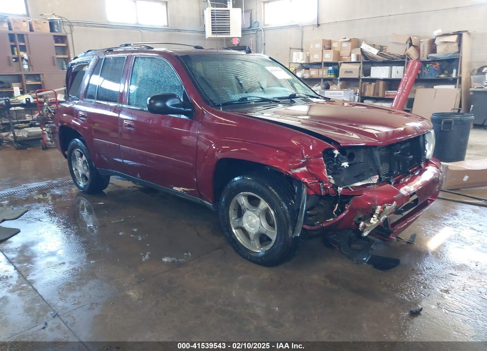 2008 CHEVROLET TRAILBLAZER LT VIN: 1GNDT13S482151801