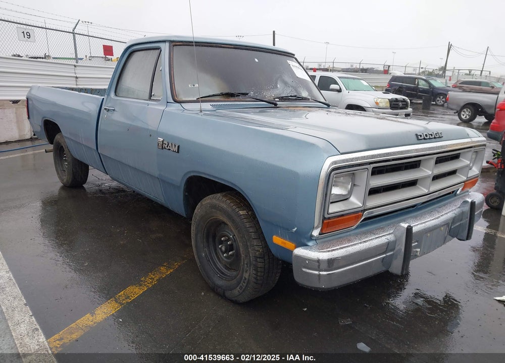 1984 DODGE D-SERIES D150 VIN: 1B7GD14T5ES372118