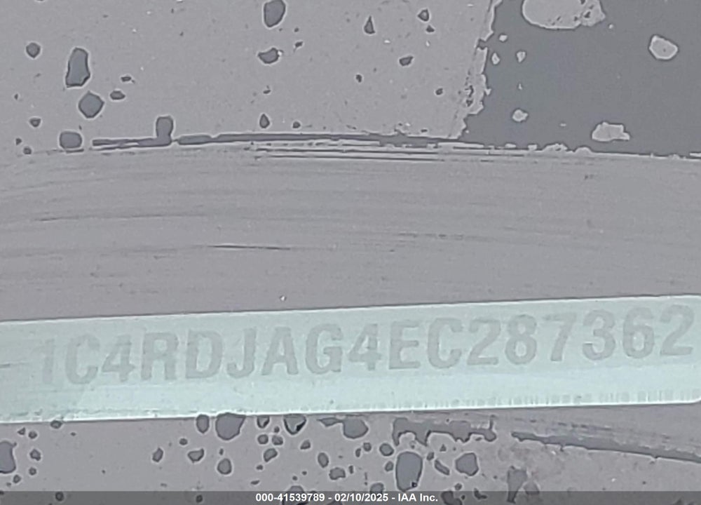 2014 DODGE DURANGO SXT VIN: 1C4RDJAG4EC287362