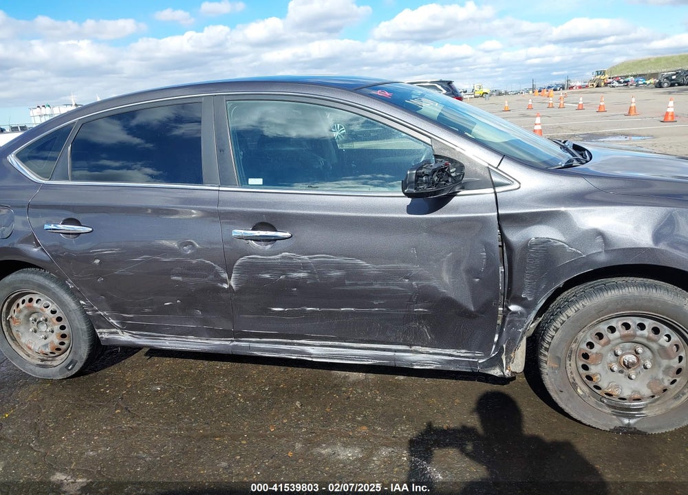 2014 NISSAN SENTRA SV VIN: 1N4AB7AP3EN851213