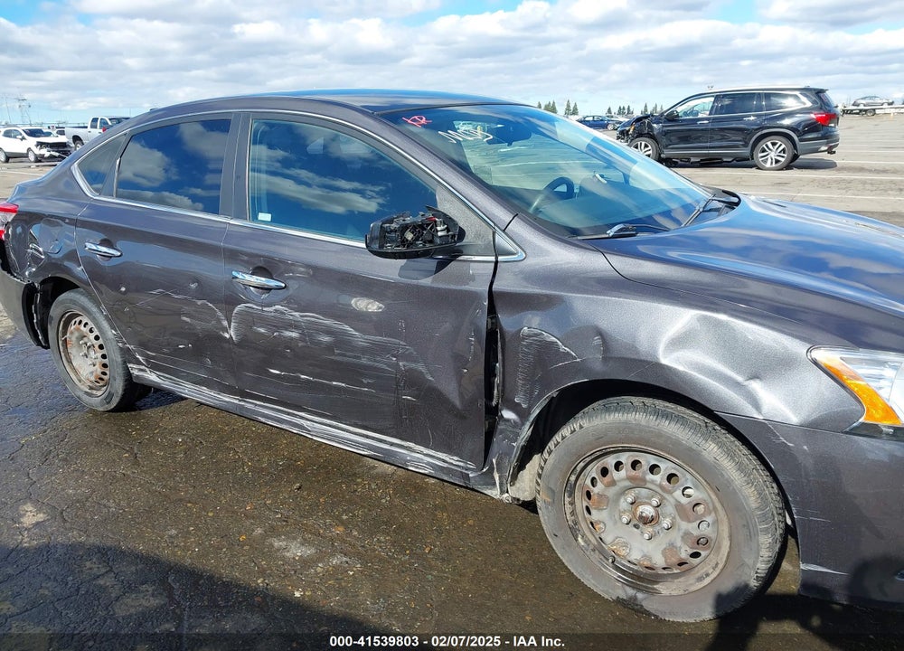 2014 NISSAN SENTRA SV VIN: 1N4AB7AP3EN851213