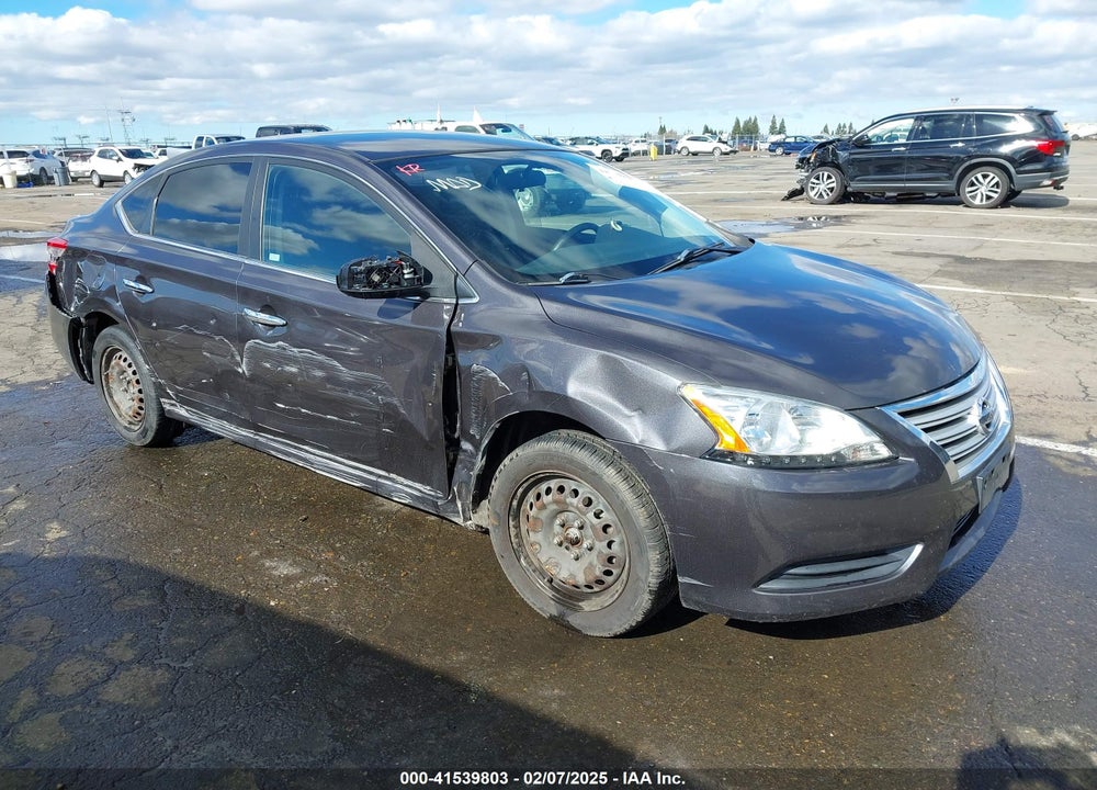 2014 NISSAN SENTRA SV VIN: 1N4AB7AP3EN851213