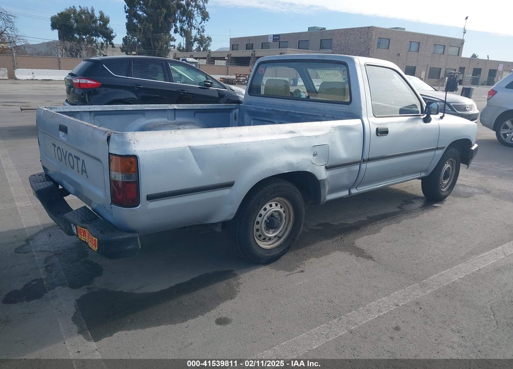 1991 TOYOTA PICKUP 1/2 TON SHORT WHEELBASE VIN: JT4RN81A9M0061349