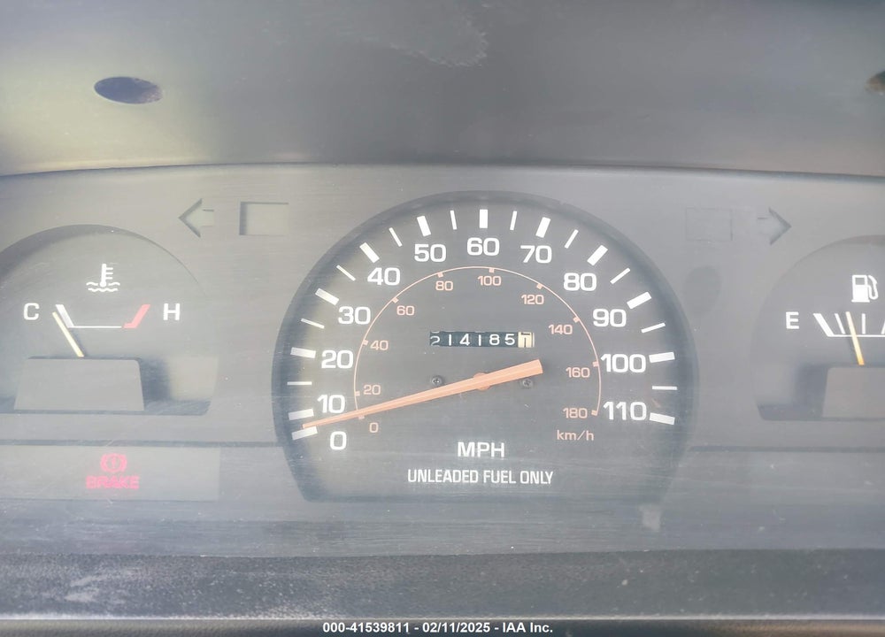 1991 TOYOTA PICKUP 1/2 TON SHORT WHEELBASE VIN: JT4RN81A9M0061349