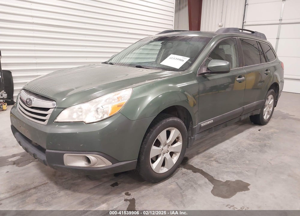 2010 SUBARU OUTBACK 2.5I PREMIUM VIN: 4S4BRBCC9A3348018