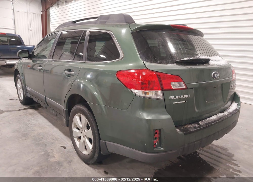 2010 SUBARU OUTBACK 2.5I PREMIUM VIN: 4S4BRBCC9A3348018