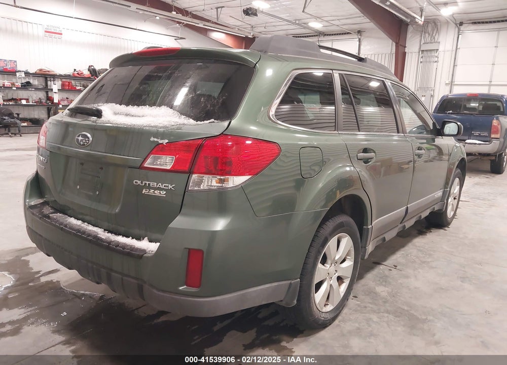 2010 SUBARU OUTBACK 2.5I PREMIUM VIN: 4S4BRBCC9A3348018