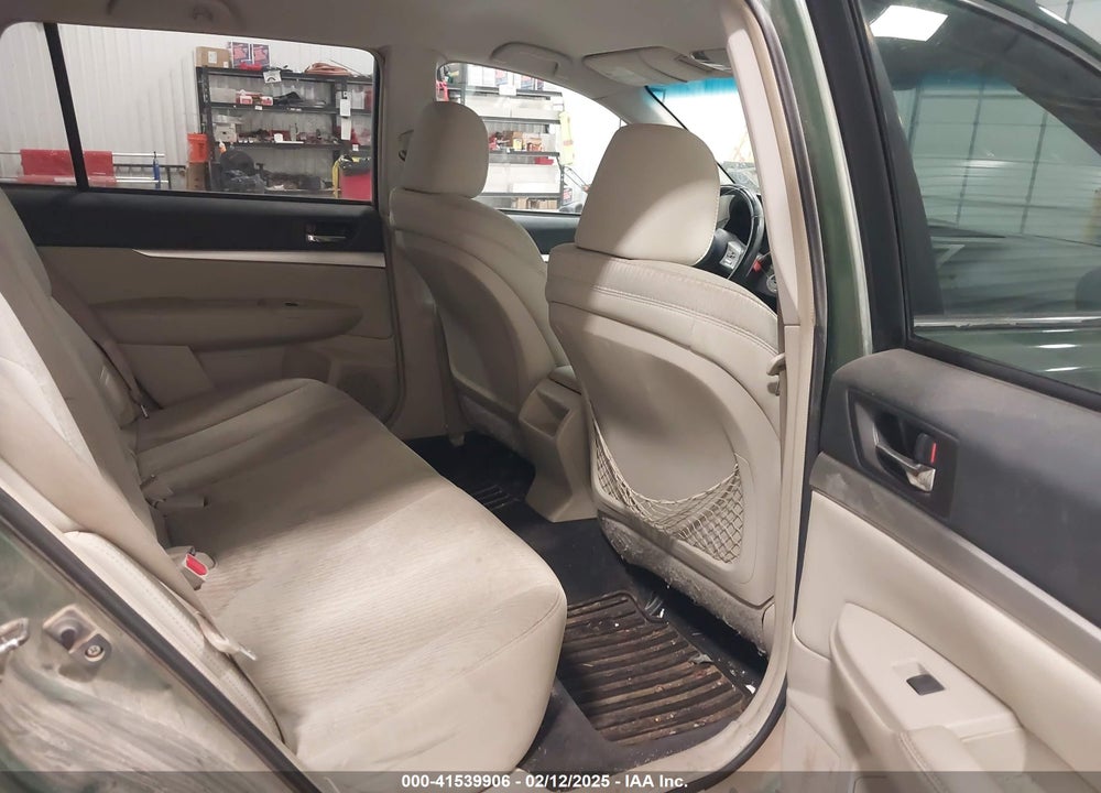 2010 SUBARU OUTBACK 2.5I PREMIUM VIN: 4S4BRBCC9A3348018