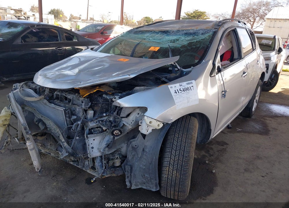 2014 NISSAN MURANO VIN: JN8AZ1MU5EW407026