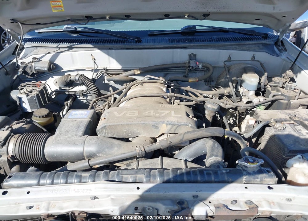 2002 TOYOTA TUNDRA SR5 V8 VIN: 5TBBT44142S264812