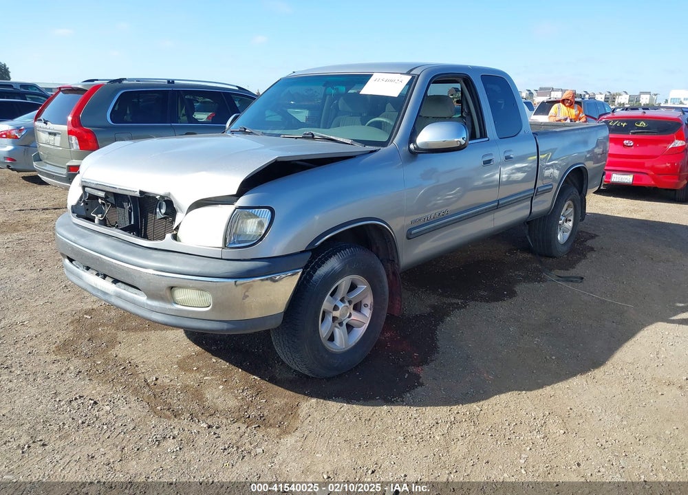 2002 TOYOTA TUNDRA SR5 V8 VIN: 5TBBT44142S264812