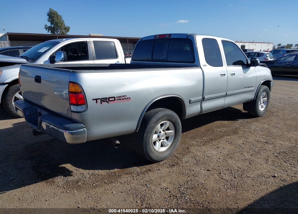 2002 TOYOTA TUNDRA SR5 V8 VIN: 5TBBT44142S264812