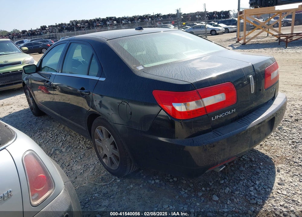 2008 LINCOLN MKZ VIN: 3LNHM26T88R619960