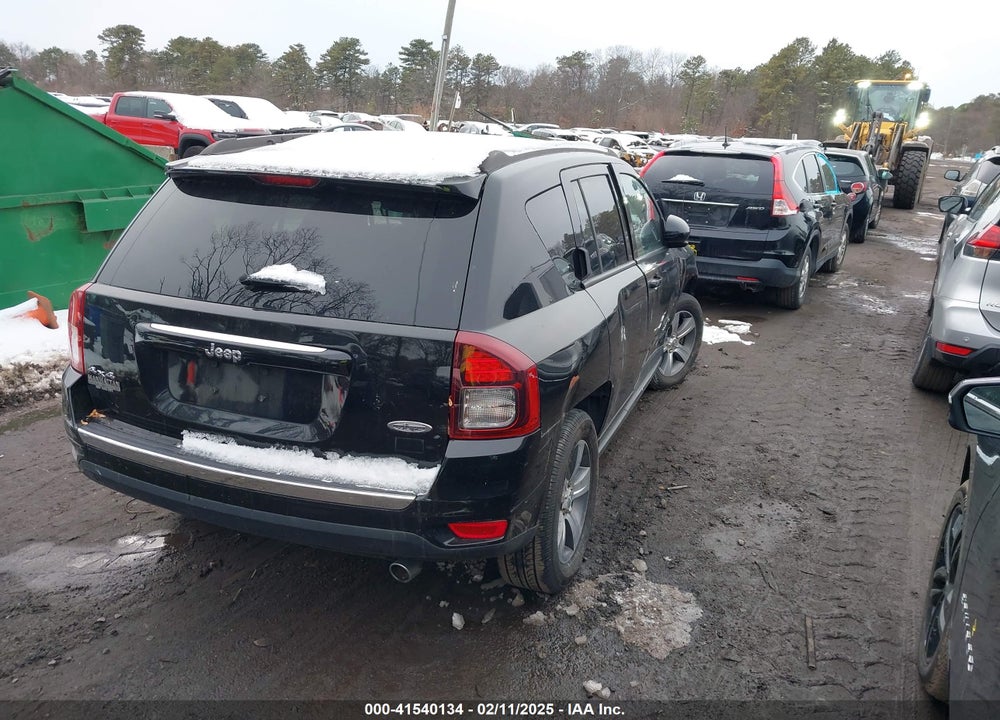 2017 JEEP COMPASS HIGH ALTITUDE 4X4 VIN: 1C4NJDEB7HD108883