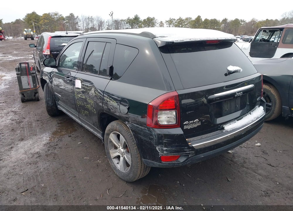 2017 JEEP COMPASS HIGH ALTITUDE 4X4 VIN: 1C4NJDEB7HD108883