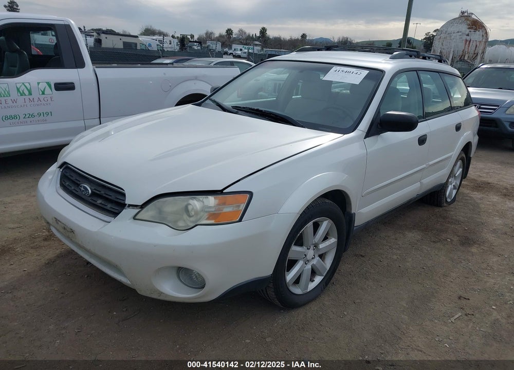 2007 SUBARU OUTBACK 2.5I/2.5I BASIC/2.5I L.L. BEAN EDITION VIN: 4S4BP61C677342890
