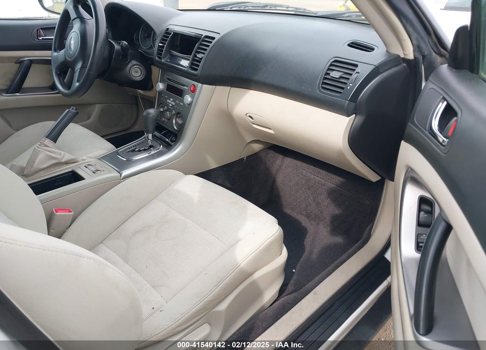 2007 SUBARU OUTBACK 2.5I/2.5I BASIC/2.5I L.L. BEAN EDITION VIN: 4S4BP61C677342890
