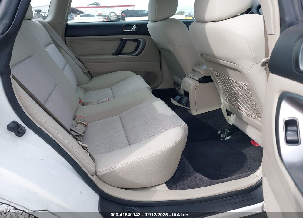 2007 SUBARU OUTBACK 2.5I/2.5I BASIC/2.5I L.L. BEAN EDITION VIN: 4S4BP61C677342890