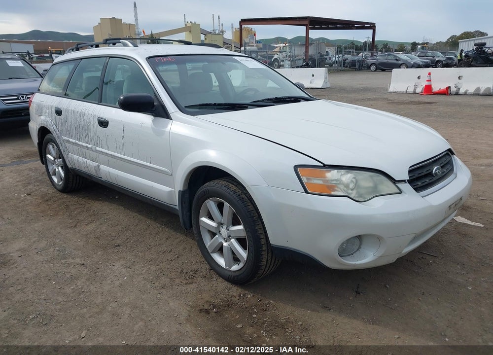 2007 SUBARU OUTBACK 2.5I/2.5I BASIC/2.5I L.L. BEAN EDITION VIN: 4S4BP61C677342890