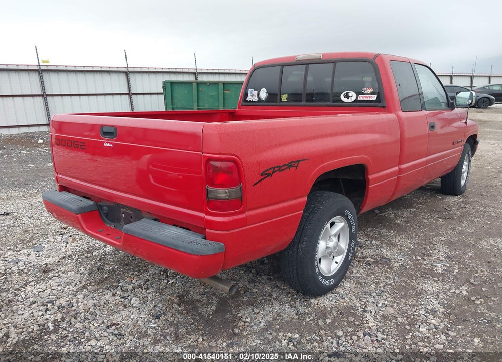 1997 DODGE RAM 1500 VIN: 3B7HC13Z2VG833456