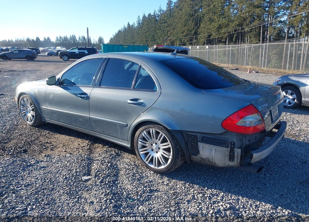 2007 MERCEDES-BENZ E 550 VIN: WDBUF72X87B076629