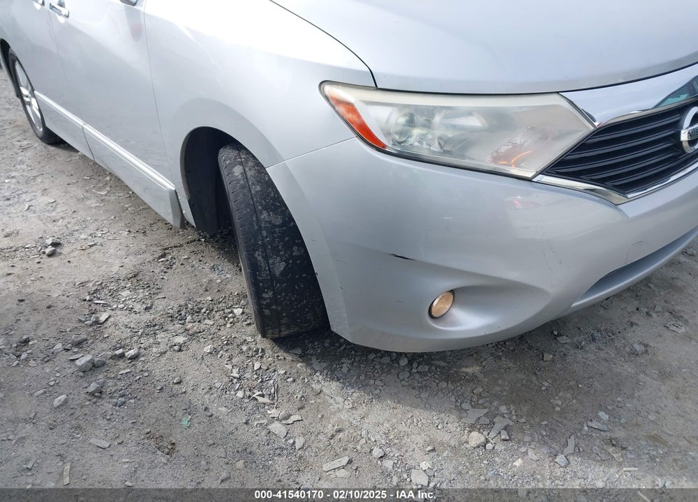 2012 NISSAN QUEST VIN: JN8AE2KP4C9043465
