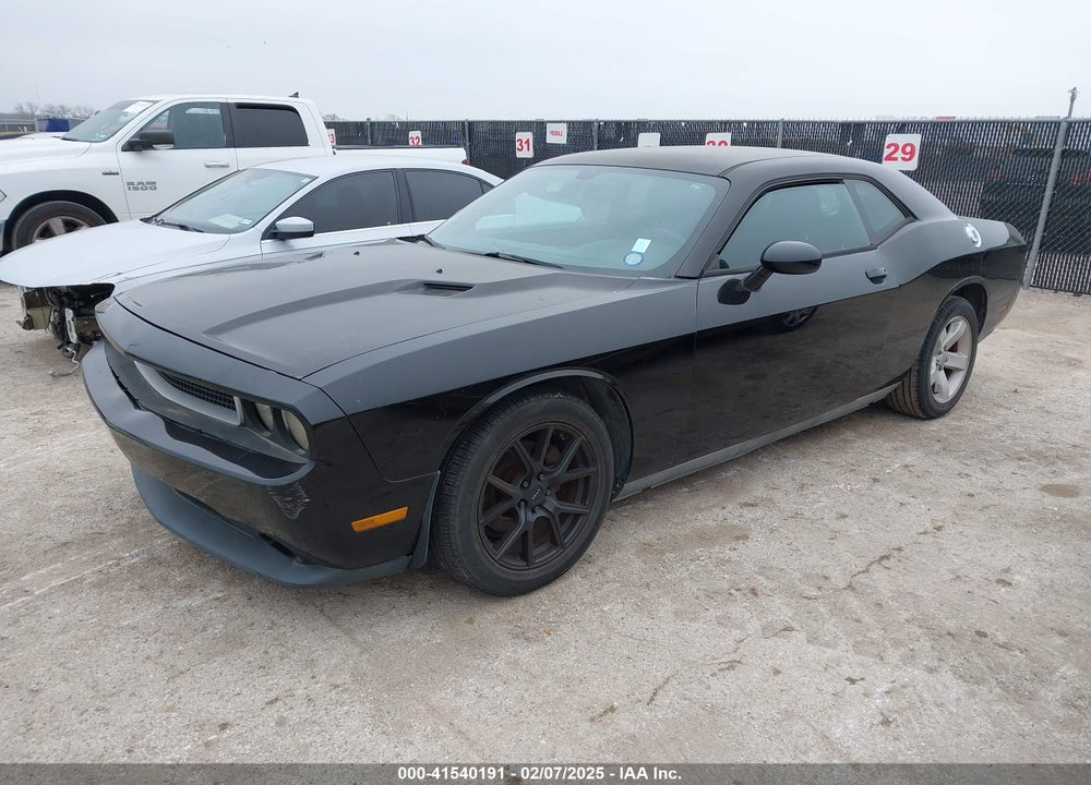 2012 DODGE CHALLENGER SXT VIN: 2C3CDYAG6CH206567