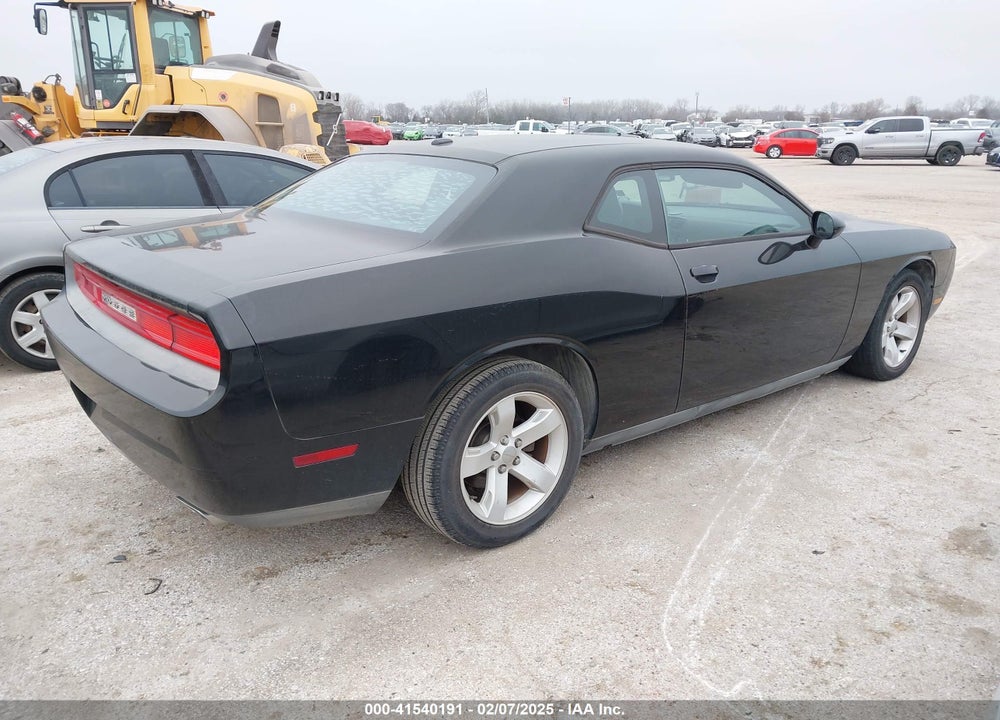 2012 DODGE CHALLENGER SXT VIN: 2C3CDYAG6CH206567