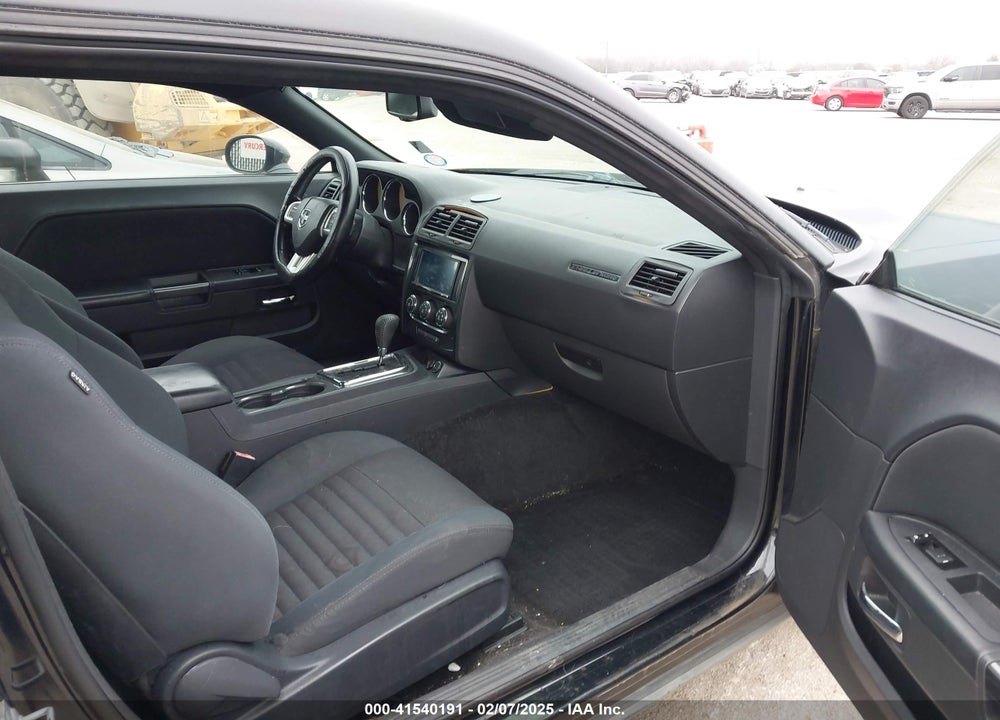 2012 DODGE CHALLENGER SXT VIN: 2C3CDYAG6CH206567