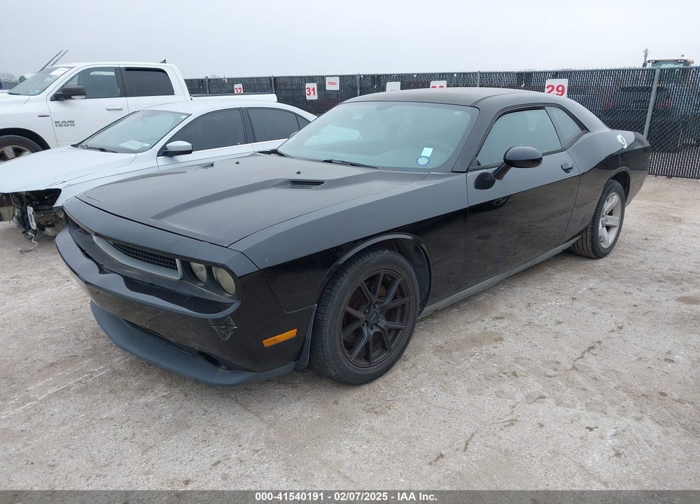 2012 DODGE CHALLENGER SXT VIN: 2C3CDYAG6CH206567